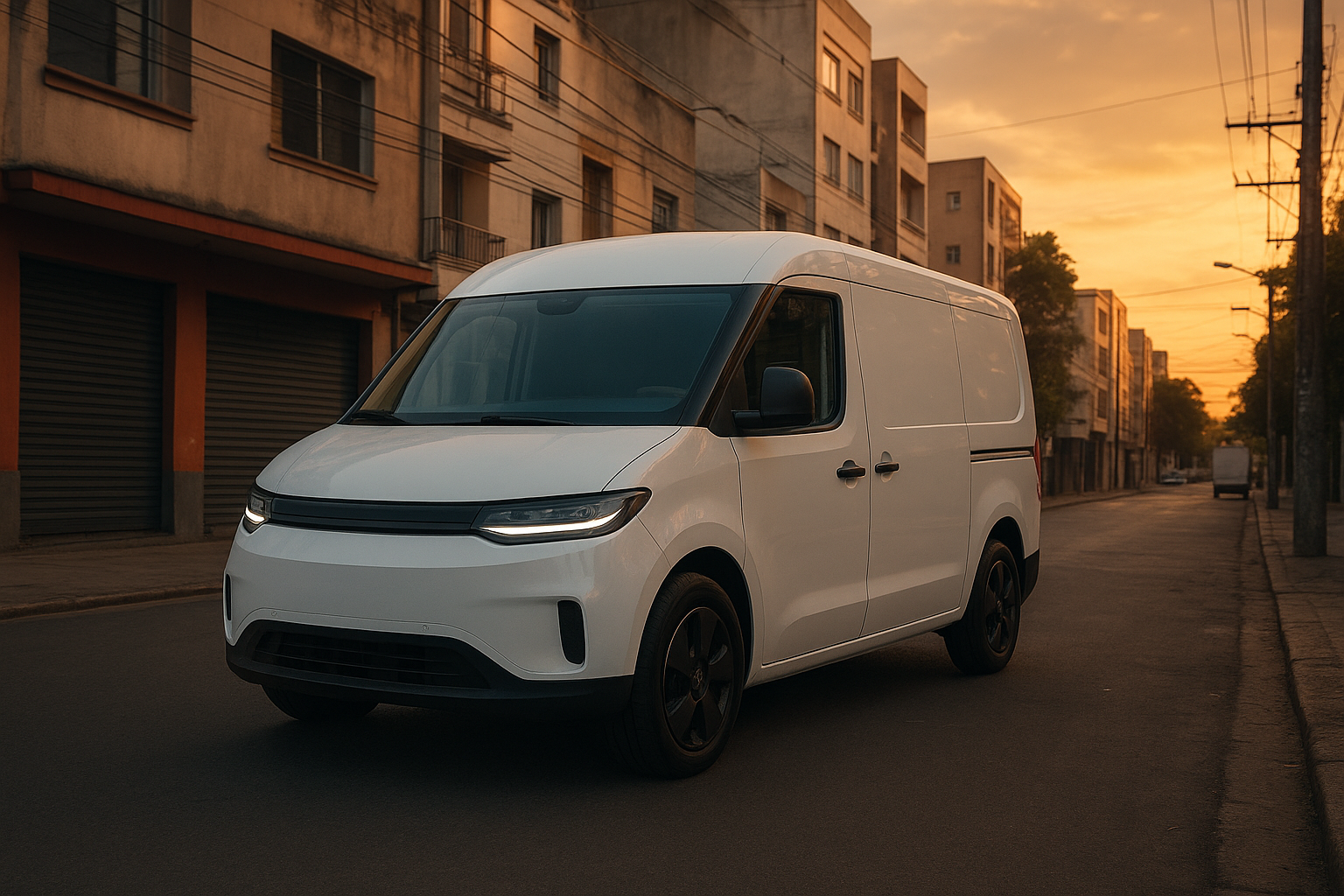 Ford prepara van elétrica urbana para entregas no Brasil a partir de 2026