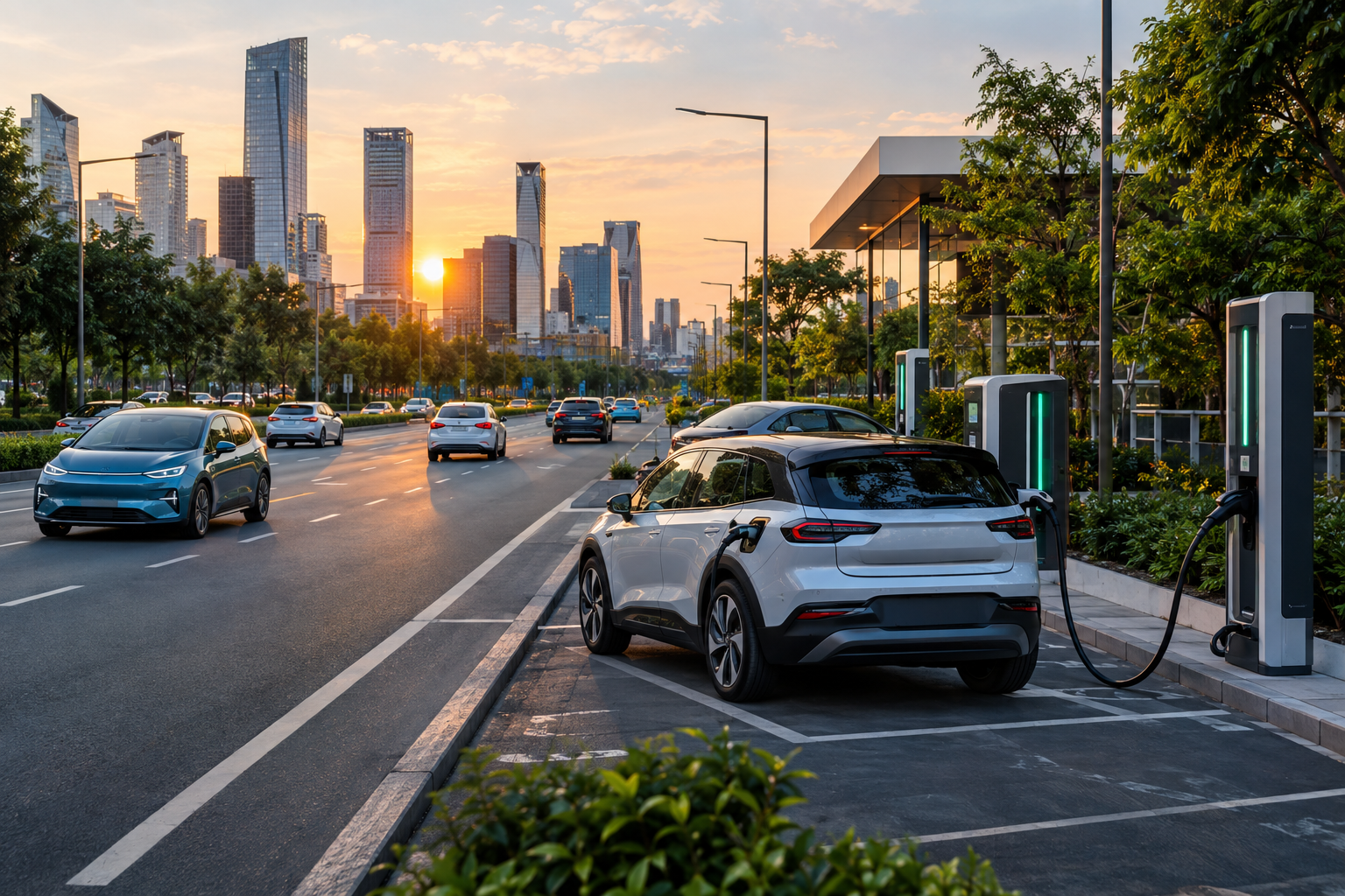 Mercado chinês acelera e coloca carros elétricos no topo das vendas