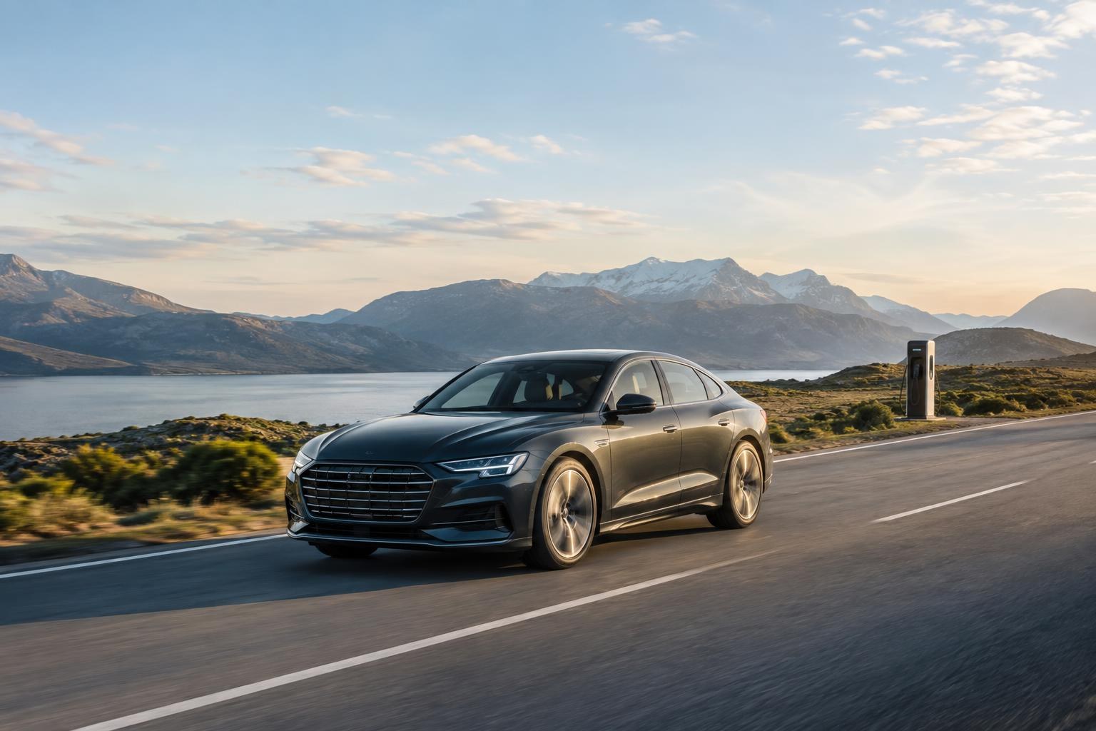 Audi A6 elétrico percorre 1.337 km e destaca eficiência energética